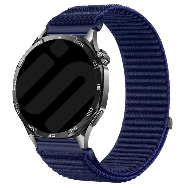 Correa nylon ondulada Huawei Watch GT 7 Pro (azul oscuro)