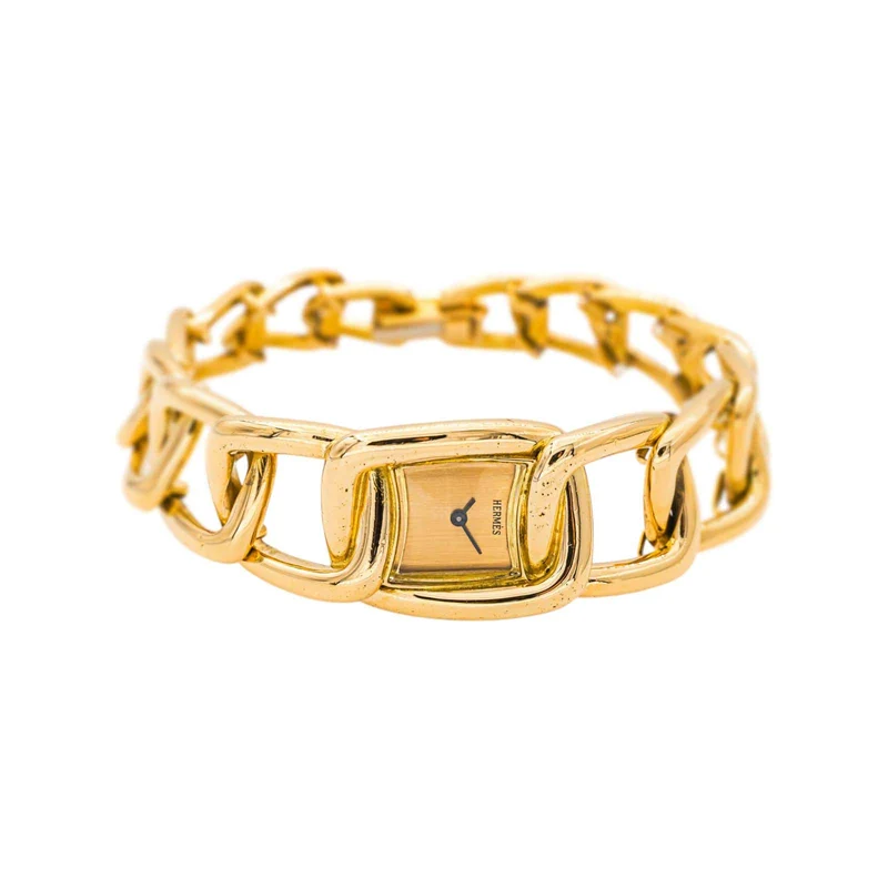 Hermès - Yellow gold watch
