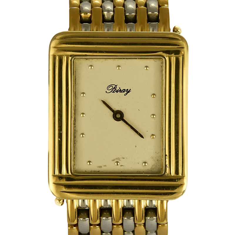 Poiray My first watch in yellow gold and white gold