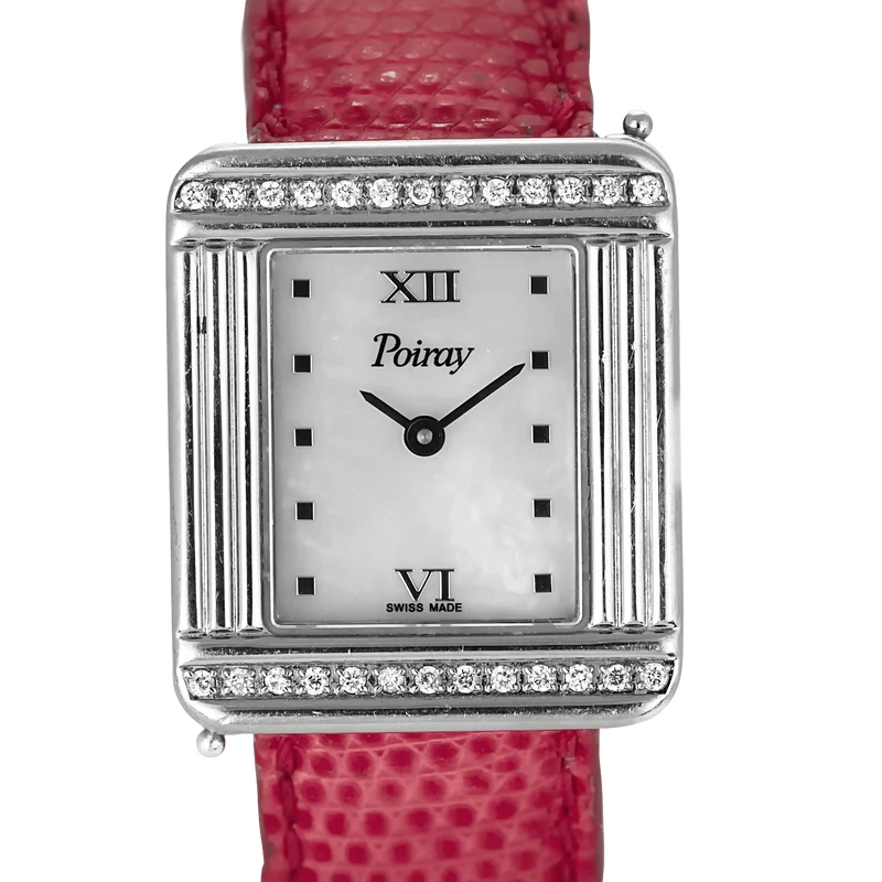 Poiray - Première - Steel and diamond watch