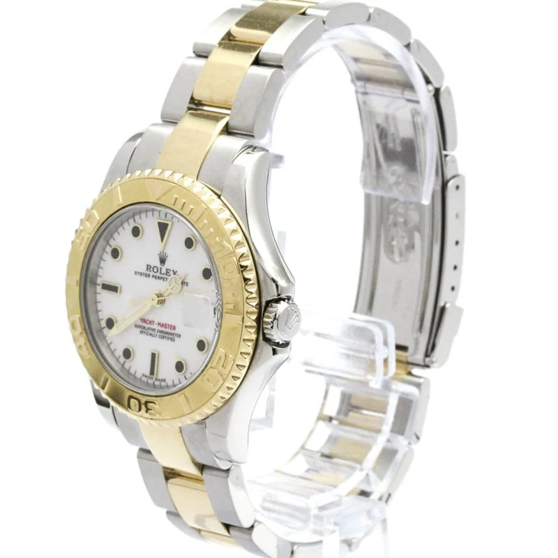 Rolex Oyster Perpetual Yacht-Master - Automatic watch in steel and yellow gold