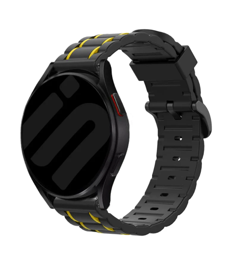 Correa deportiva con hebilla Suunto Core 2 (negro/amarillo)