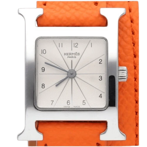 Hermès H Time - Steel watch