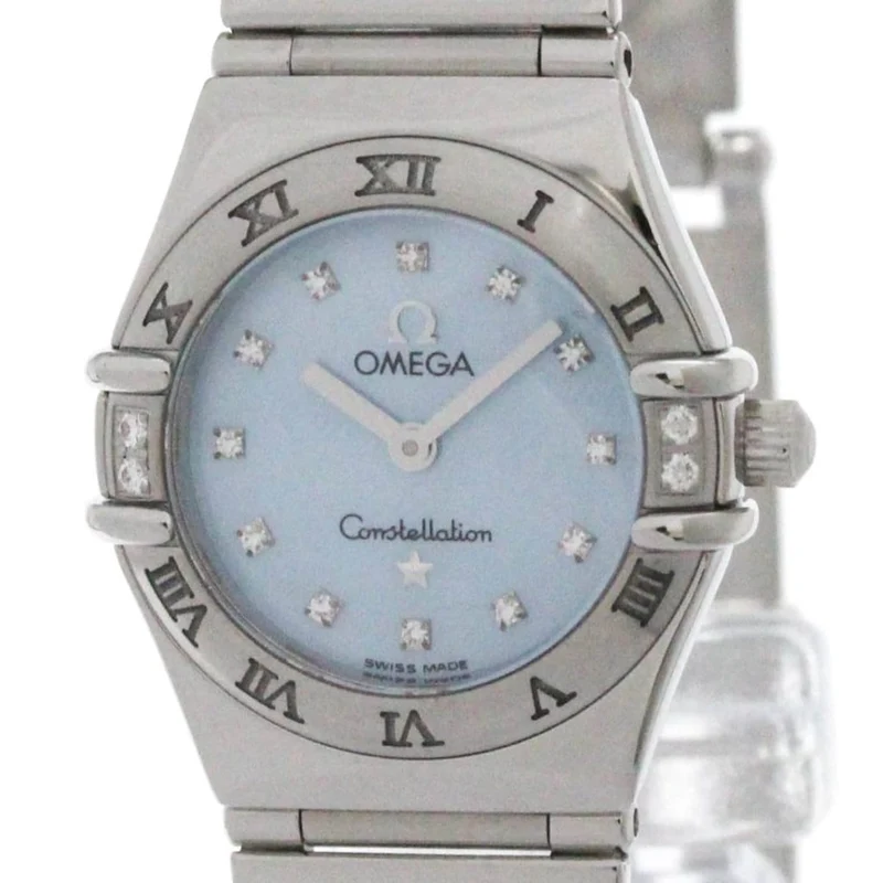 Omega Constellation My Choice - Steel and diamond quartz watch
