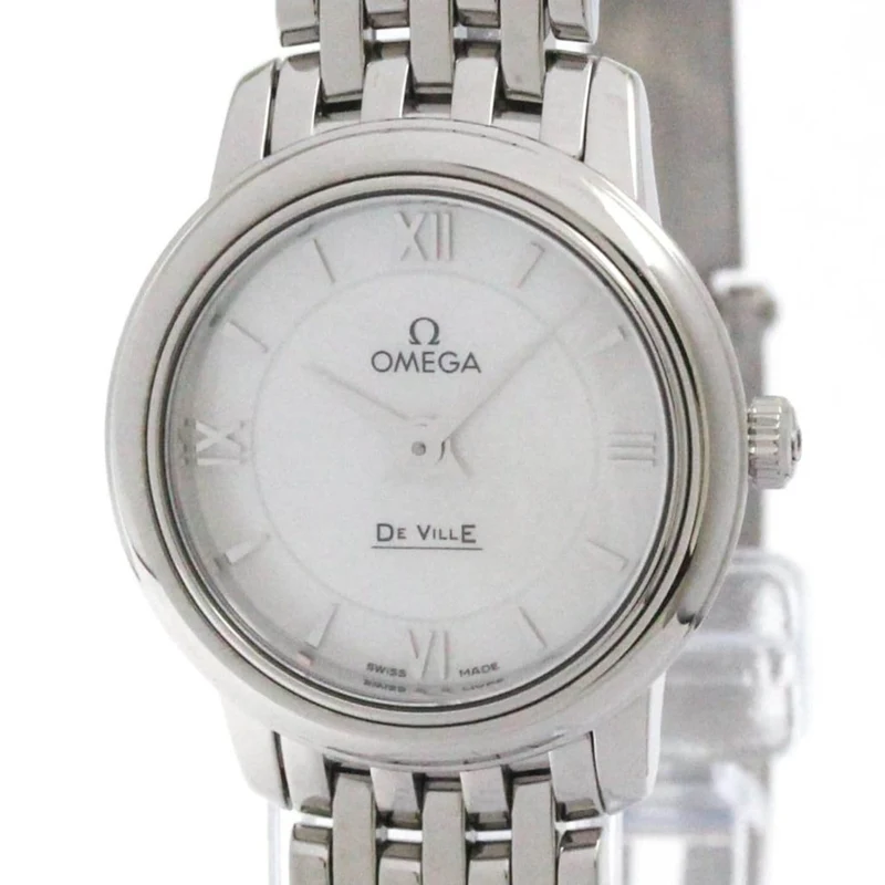 Omega De Ville Prestige - Stainless steel quartz watch