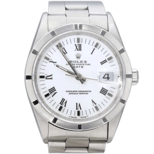 Rolex Datejust - 34 mm steel watch