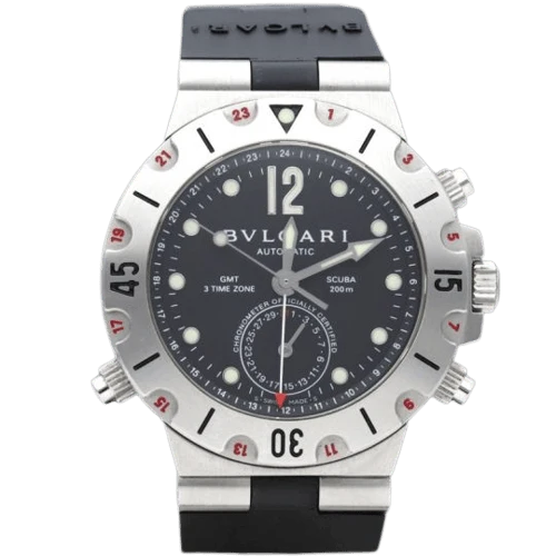 Bulgari Diagono Scuba GMT - Steel watch