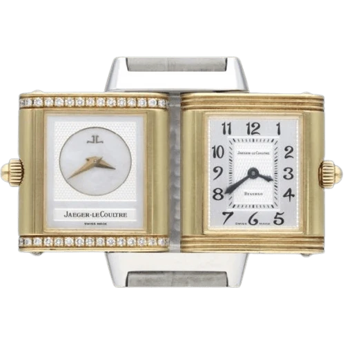 Jaeger-LeCoultre Reverso Duetto - Steel and yellow gold watch