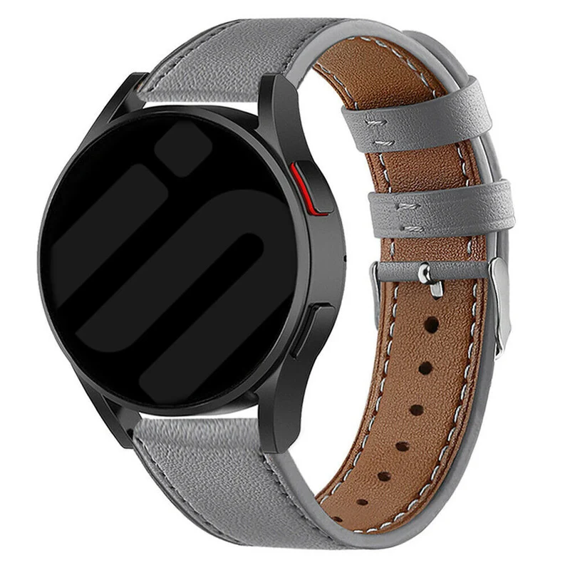 Correa cuero moderna Suunto Core 2 (gris)