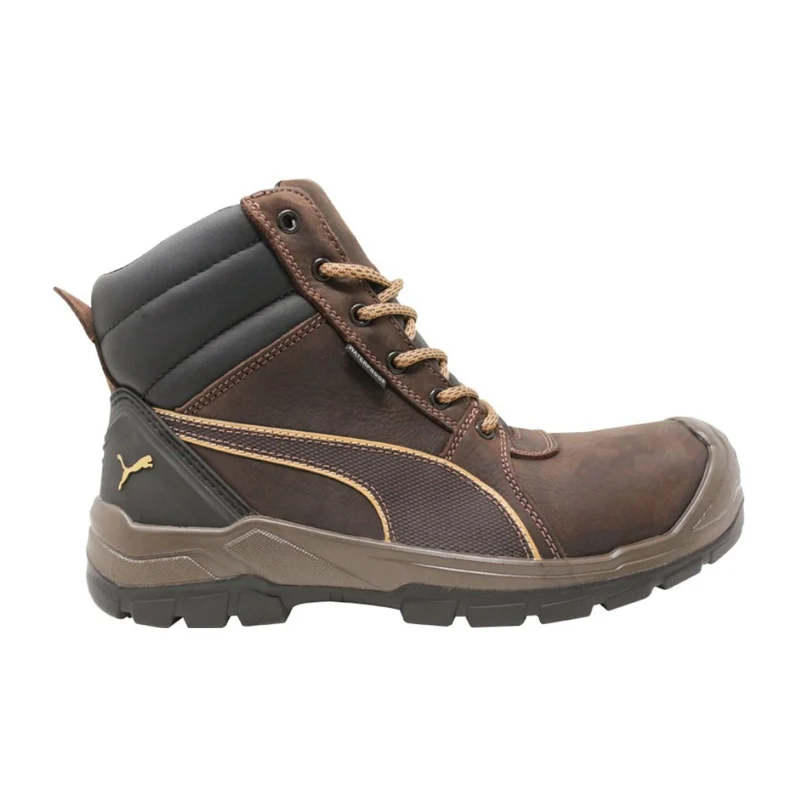 Puma Zapatos de Seguridad Dieléctrico con Puntera Composite Tornado Marrón, para Hombre