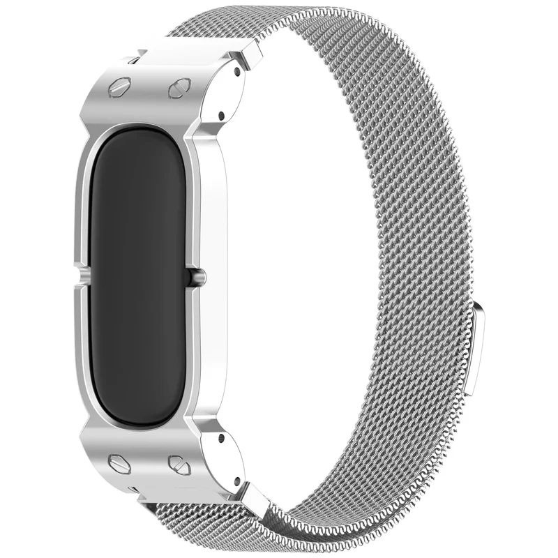 Correa milanesa Fitbit Air (plata)