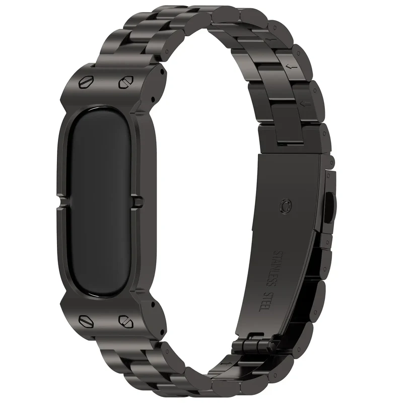 Correa acero Fitbit Air (negro)