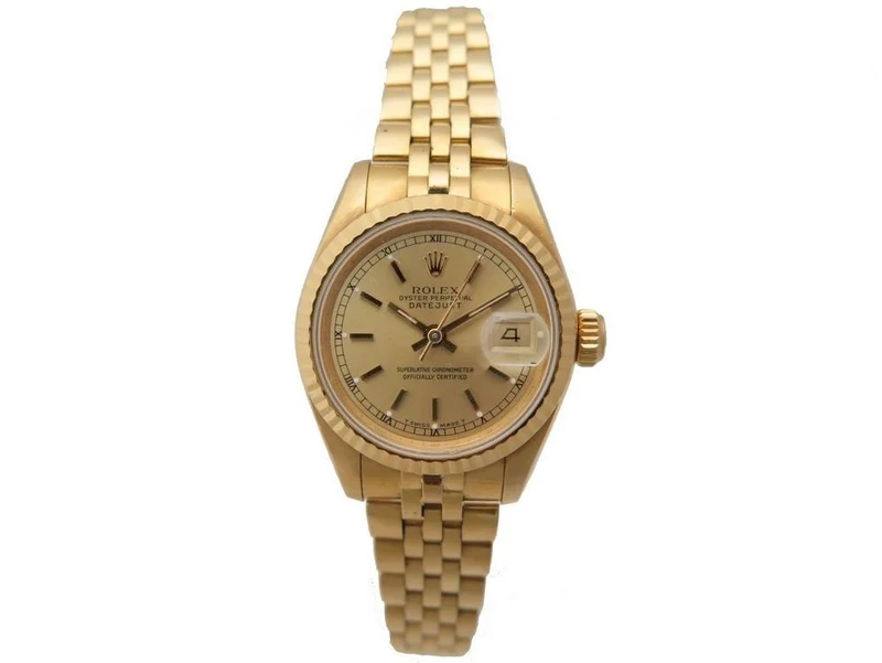 Rolex Datejust - 26 mm watch in 18K yellow gold