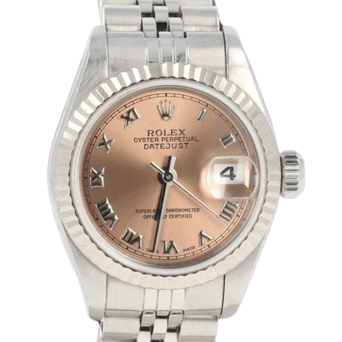 Rolex Lady-Datejust - 26 mm watch in steel and white gold