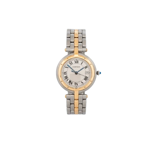Cartier Panthère Vendôme - LM watch in steel and yellow gold