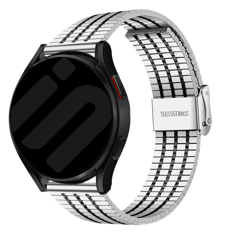 Correa acero fino Suunto Core 2 (plata/negro)