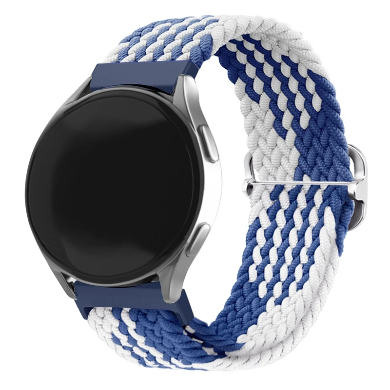 Correa trenzada ajustable Suunto Core 2 (azul/blanco)