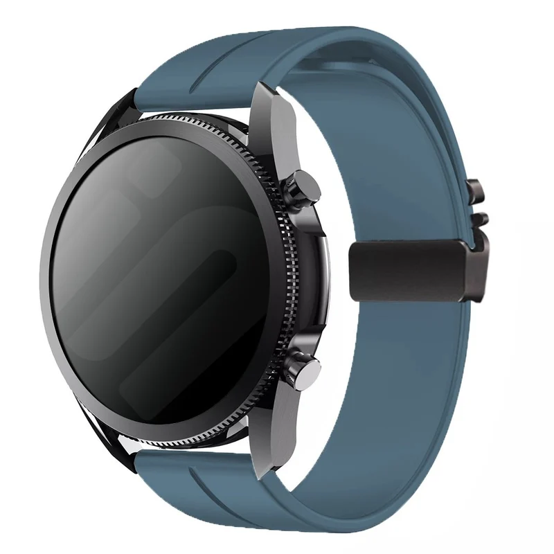 Correa silicona con hebilla-P Suunto Core 2 (gris-azul)