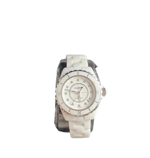 CHANEL J12 - Ceramic and diamond watch