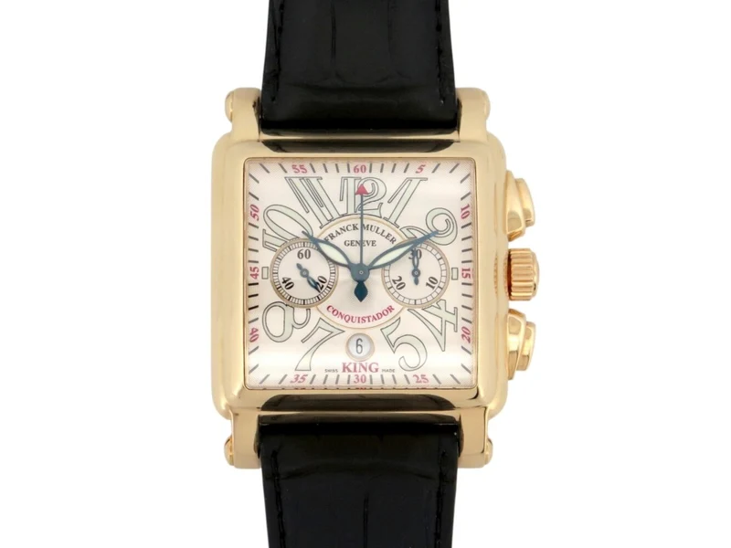 Franck Muller King Conquistador Cortez - 18k yellow gold watch
