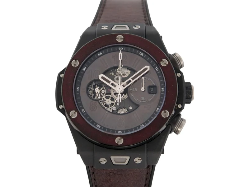 Hublot Big Bang Unico Berluti - Ceramic chronograph watch