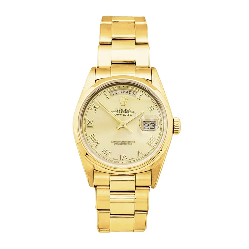 Rolex Oyster Perpetual Day-Date - Yellow gold watch