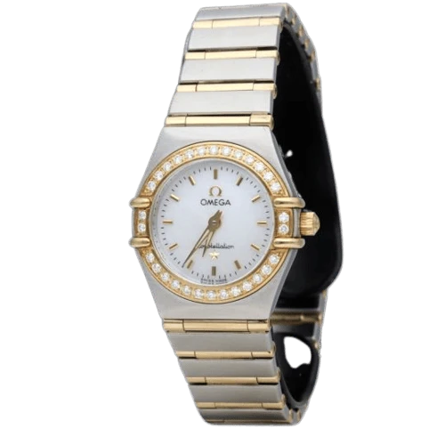 Omega Constellation Mini - 18K yellow gold and steel watch