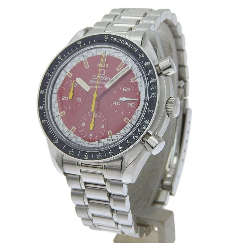 Omega Speedmaster Michael Schumacher - Automatic chronograph watch in stainless steel