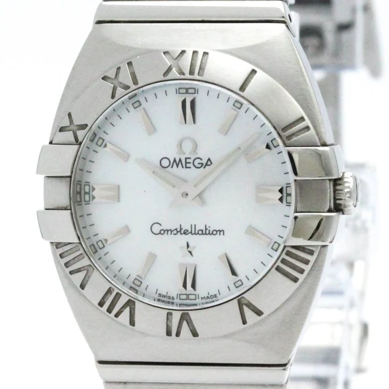 Omega Constellation Double Eagle - Quartz watch in stainless steel