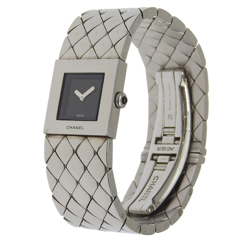 Chanel Matelassé - Stainless steel quartz watch